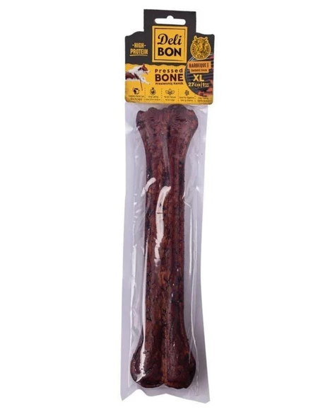 DELİBON DERİ PRES KEMİK 27CM M BOY 1Lİ PAKET BARBEKÜ 27CM