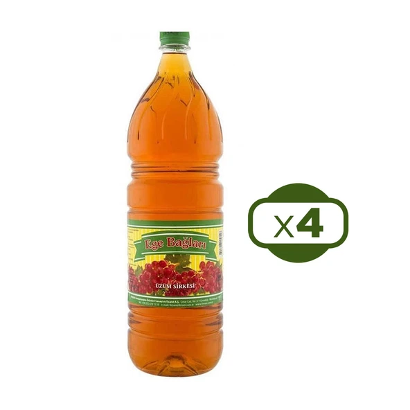 Ege Bağları Üzüm Sirkesi 2 lt x 4 Adet - 2