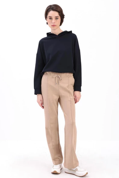 Bej-Cepli Eşofman Altı - Resim 2