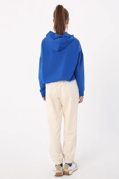 Ekru-Jogger Eşofman Altı - 4