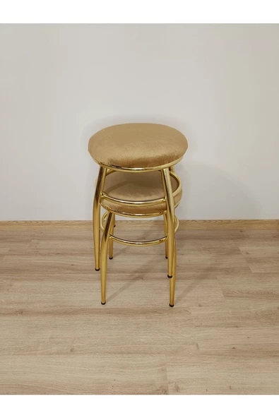 Tabure, Bar Taburesi, 6'lı Tabure, Metal Ayaklı Tabure, Iç Içe Geçebilen Tabure, Altılı Tabure - Resim 2