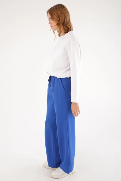 Saks01-Paçası Yırtmaçlı Eşofman Altı - Resim 3