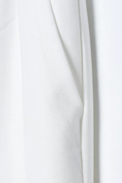 Ekru-Büyük Cep Detaylı Eşofman Altı - Resim 6