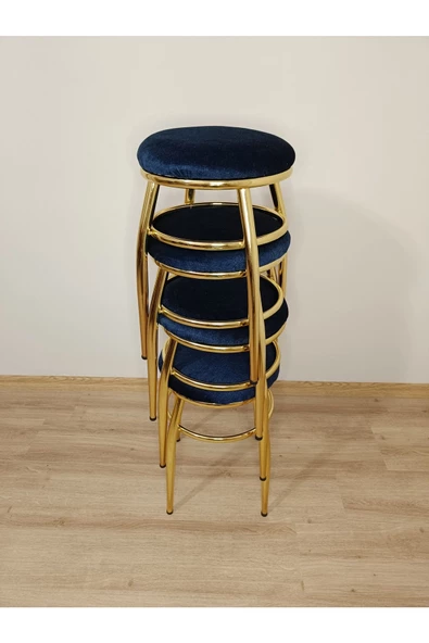 Tabure, Bar Taburesi, 2'li Tabure, Metal Ayaklı Tabure, Iç Içe Geçebilen Tabure, Ikili Tabure - Resim 3