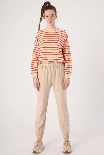 Bej01-Jogger Eşofman Altı - Resim 2