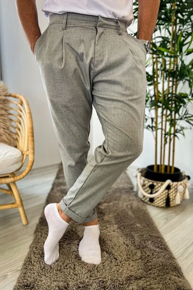 Pabucmarketi Jogger Pantolon Gri