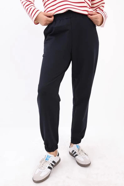 Lacivert-Jogger Eşofman Altı - 5