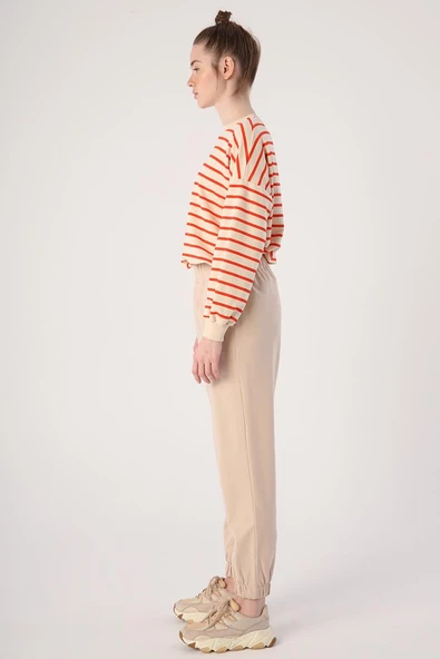 Bej01-Jogger Eşofman Altı - Resim 3