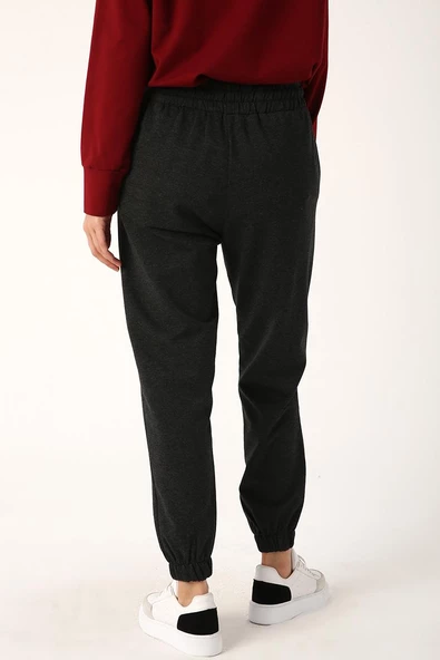 Antrasit-Jogger Eşofman Altı - 3