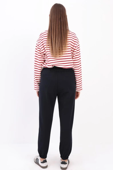 Lacivert-Jogger Eşofman Altı - 4