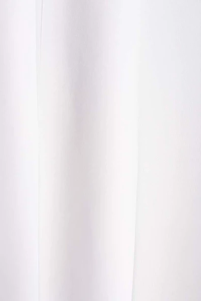 Beyaz-Kemerli Scuba Çan Etek - Resim 9