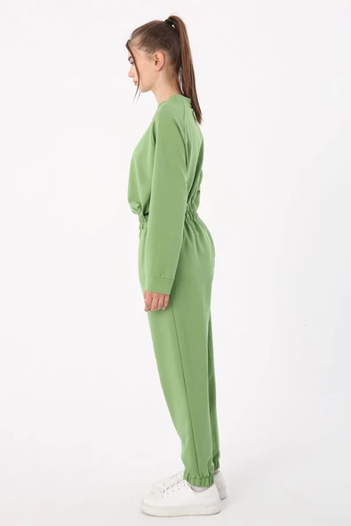 Yeşil-Jogger Eşofman Altı - 3