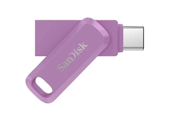 SanDisk Ultra Dual Drive Go 1TB SDDDC3-1T00-G46L USB & Type-C Flash Bellek Lavanta