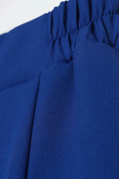 Saks-Beli Lastikli Havuc Pantolon - Resim 5