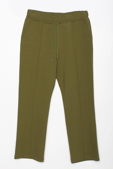 Haki-Büyük Beden Eşofman Altı - Resim 6