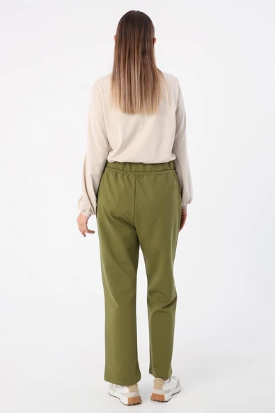 Haki-Büyük Beden Eşofman Altı - Resim 4