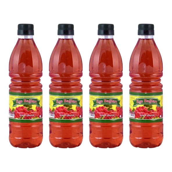 Ege Bağları Üzüm Sirkesi 750 ml x 4 Adet