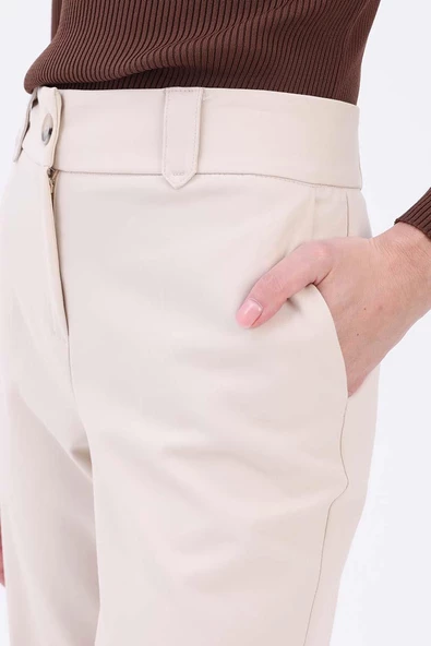 Açık Bej-Giyim/Alt/Pantolon - Resim 5