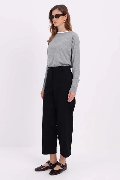 Siyah-Giyim/Alt/Pantolon - Resim 3