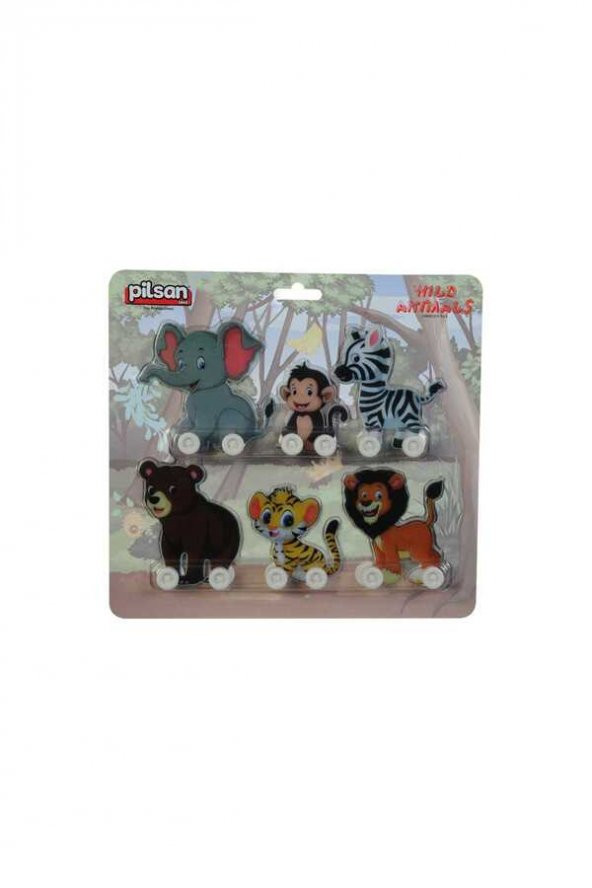 Pilsan Tekerlekli Vahşi Hayvanlar 03542