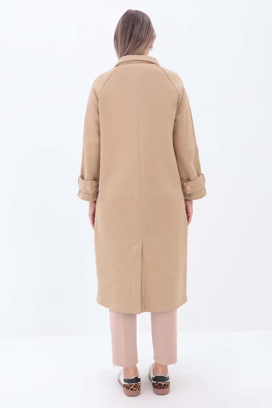 Bej-Apoletli Reglan Hırka - 3