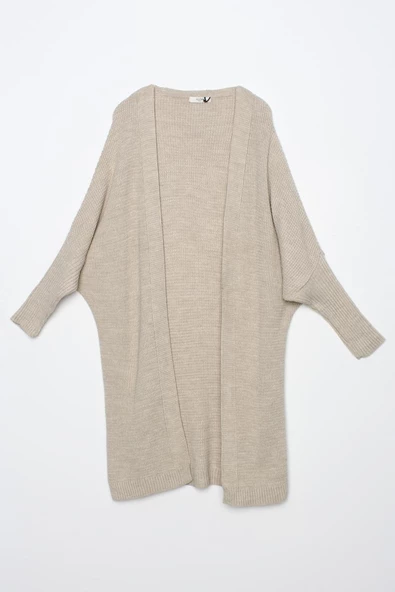 Taş-Önü Açık T-Kol Triko Hırka - 6