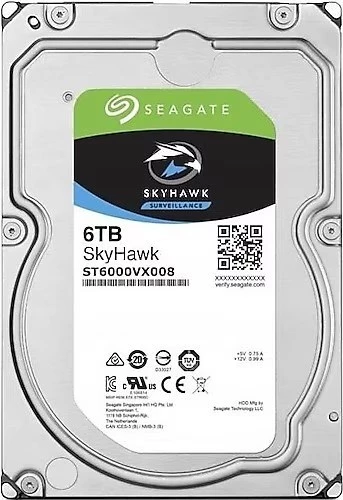 6 TB Seagate SKYHAWK 3.5" 256MB 5900rpm Sata3 (ST6000VX008) 7/24 Güvenlik Disk - 2