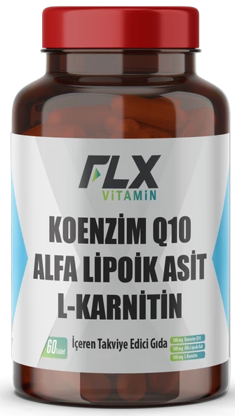 FLX Coenzyme Q-10 L-Carnitine Alpha Lipoic Acid 60 Tablet