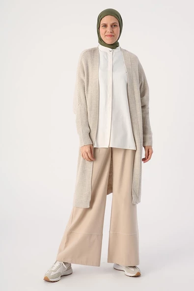 Taş-Önü Açık T-Kol Triko Hırka - 2