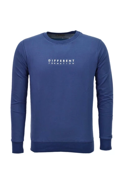 Erkek Spor Mevsimlik Sıfır Yaka Sweatshirt BGL-ST03933 - Resim 6