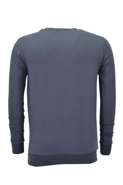Erkek Spor Mevsimlik Sıfır Yaka Sweatshirt BGL-ST03933 - Resim 12