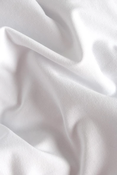 Beyaz-Uzun Kollu İçlik Elbise - Resim 7