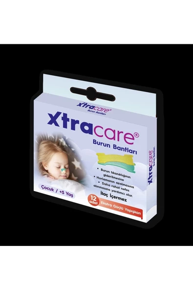 Xtracare Burun Bandı Çocuk 12'li