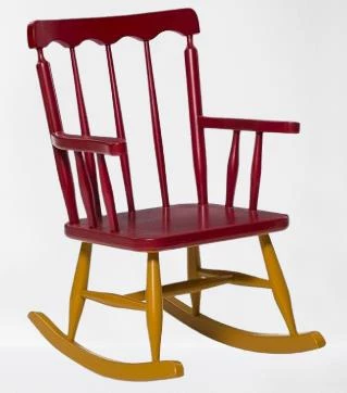 Sandalye Zus 293 Model 90470 Sallanan Ahşap Retro Ayak Kutuda Sevk El Yapım - 2