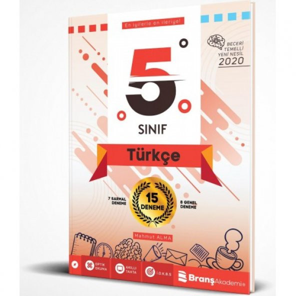 BRANŞ AKADEMİ 5. Sınıf Türkçe 15 Deneme
