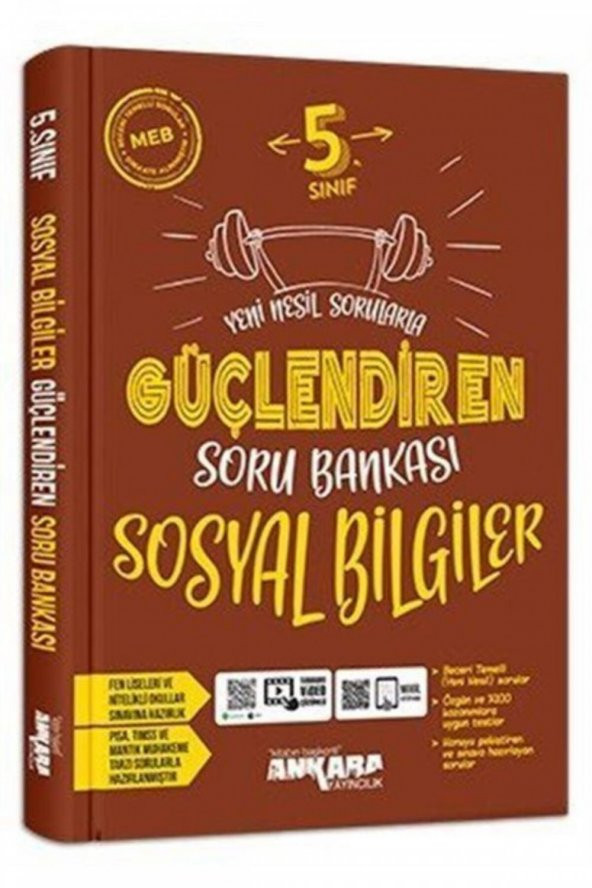 5. Sınıf Güçlendiren Sosyal Bilgiler Soru Bankası