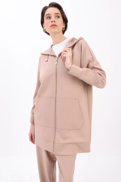 Vizon-Kanguru Cepli Eşofman Takımı ürün görseli 1