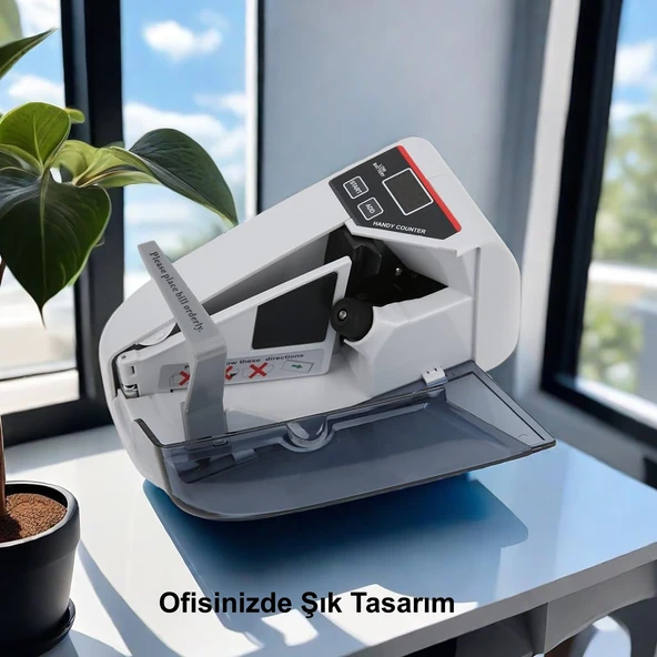HyMark Kağıt Para Sayma Makinesi Mini Taşınabilir UV Lamba Sahte Para Kontrol - Resim 5