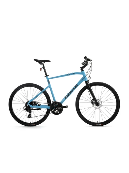 Bisan TRX 8400 Altus 27 Vites HD Fren 28 Jant Trekking Şehir Bisikleti Bebek Mavisi 50 Kadro ürün görseli