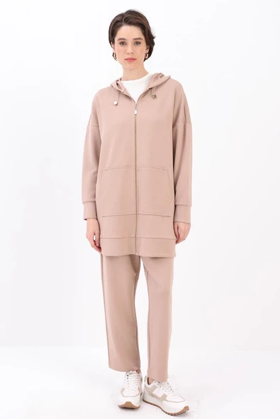 Vizon-Kanguru Cepli Eşofman Takımı - Resim 2