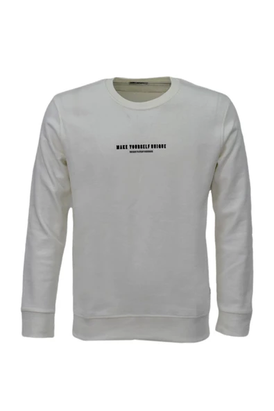 Erkek Spor Mevsimlik Sıfır Yaka Sweatshirt BGL-ST03934 - 5