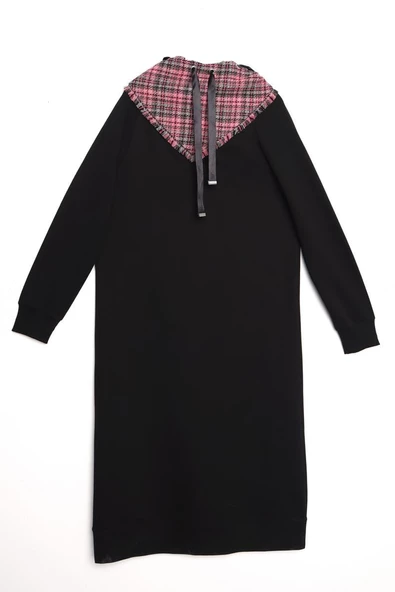 Siyah-Tüvit Garnili Sweat Tunik - 6