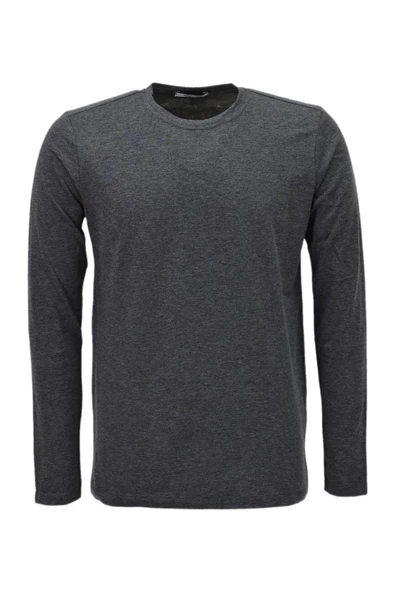 Erkek Spor Mevsimlik Sıfır Yaka Sweatshirt BGL-ST03936 - Resim 6