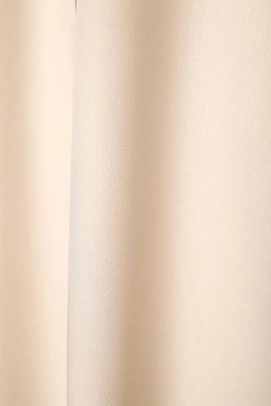 Ekru-Gizli Patlı Gömlek Tunik - Resim 7