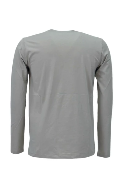 Erkek Spor Mevsimlik Sıfır Yaka Sweatshirt BGL-ST03936 - Resim 9