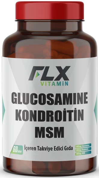 Glucosamine Chondroitin Msm Zerdeçal 60 Tablet