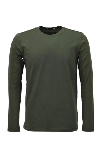 Erkek Spor Mevsimlik Sıfır Yaka Sweatshirt BGL-ST03936 - Resim 5