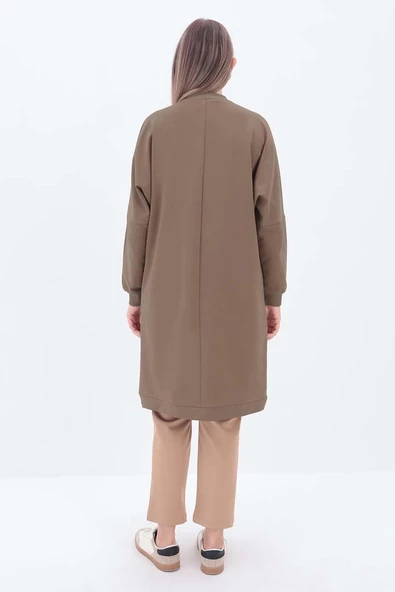 Vizon-Aksesuar Cepli Sweat Tunik - 4