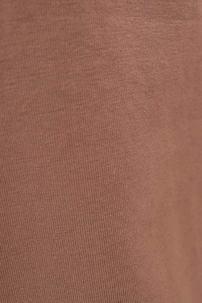 Vizon-Bisiklet Yaka Kolsuz Pamuklu T-Shirt - Resim 5