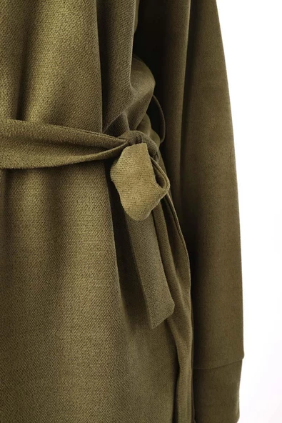 Yeşil-Kuşaklı Balıkçı Yaka Tunik - Resim 5